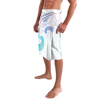 Aotearoa Maori Sea Animals Tribal Lavalava Manta Ray and Shark Moko Pattern Sweet Pastel LT03 - Polynesian Pride