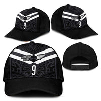 Custom Aotearoa Rugby Classic Cap Maori Tribal Motifs Stripes-Sporty Style LT03 - Polynesian Pride