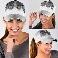 Samoan Traditional Art Tattoos Classic Cap Tatau Tribal Motifs with Ula Nifo White LT03 - Polynesian Pride