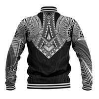 Samoan Traditional Art Tattoos Baseball Jacket Tatau Roman Reigns Black Color LT03 - Polynesian Pride