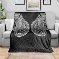 Samoan Traditional Art Tattoos Blanket Tatau Roman Reigns Black Color - Polynesian Pride