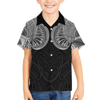 Samoan Traditional Art Tattoos Hawaiian Shirt Tatau Roman Reigns Black Color LT03 - Polynesian Pride