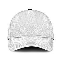 Samoan Traditional Art Tattoos Classic Cap Tatau Roman Reigns White Color - Polynesian Pride