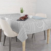 Samoan Traditional Art Tattoos Tablecloth Tatau Roman Reigns White Color - Polynesian Pride