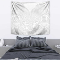 Samoan Traditional Art Tattoos Tapestry Tatau Roman Reigns White Color LT03 - Polynesian Pride