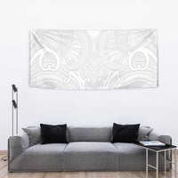 Samoan Traditional Art Tattoos Tapestry Tatau Roman Reigns White Color LT03 - Polynesian Pride