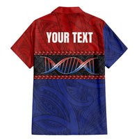 Personalised Samoan DNA-Proud of Samoa Family Matching Mermaid Dress and Hawaiian Shirt Polynesian Patterns - Polynesian Pride