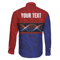 Personalised Samoan DNA-Proud of Samoa Family Matching Summer Maxi Dress and Hawaiian Shirt Polynesian Patterns LT03 - Polynesian Pride