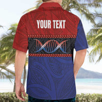 Personalised Samoan DNA-Proud of Samoa Hawaiian Shirt Polynesian Patterns - Polynesian Pride