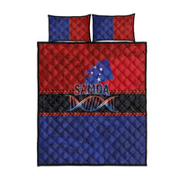 Samoan DNA-Proud of Samoa Quilt Bed Set Polynesian Patterns - Polynesian Pride