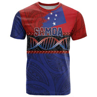 Personalised Samoan DNA-Proud of Samoa T Shirt Polynesian Patterns - Polynesian Pride