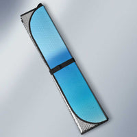 Polynesian Merry Christmas Auto Sun Shade Funny Santa with Sea Turtle Beach Plumeria - Polynesian Pride