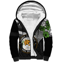 Hawaii James Campbell High School Sherpa Hoodie Kakau Pattern Black Version LT03 Unisex Black - Polynesian Pride