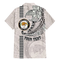 Custom Hawaii James Campbell High School Family Matching Mermaid Dress and Hawaiian Shirt Tribal Kakau Pattern LT03 - Polynesian Pride