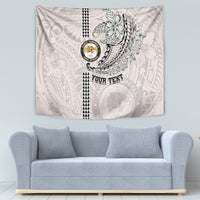 Custom Hawaii James Campbell High School Tapestry Tribal Kakau Pattern LT03 - Polynesian Pride