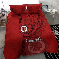 Hawaii Kahuku High & Intermediate School Bedding Set Tribal Kakau Pattern LT03 - Polynesian Pride