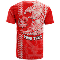 Hawaii Kalani High School T Shirt Tribal Kakau Pattern LT03 - Polynesian Pride