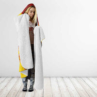 American Samoa Fautasi Race Hooded Blanket Pago Pago-Aeto Samoan Tattoo and Eagle LT03 - Polynesian Pride