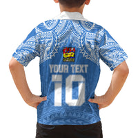 Custom Hela Wigmen Rugby Family Matching Summer Maxi Dress and Hawaiian Shirt Papua New Guinea Polynesian Tattoo LT03 - Polynesian Pride