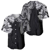 Japanese Irezumi and Hawaiian Polynesian Art Tattoo Baseball Jersey Black Color - Polynesian Pride