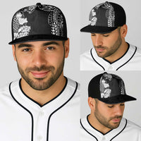 Japanese Irezumi and Hawaiian Polynesian Art Tattoo Baseball Net Cap Black Color LT03 - Polynesian Pride