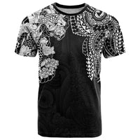 Japanese Irezumi and Hawaiian Polynesian Art Tattoo T Shirt Black Color - Polynesian Pride