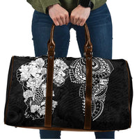 Japanese Irezumi and Hawaiian Polynesian Art Tattoo Travel Bag Black Color LT03 Black - Polynesian Pride