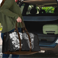 Japanese Irezumi and Hawaiian Polynesian Art Tattoo Travel Bag Black Color LT03 - Polynesian Pride