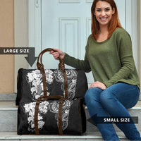 Japanese Irezumi and Hawaiian Polynesian Art Tattoo Travel Bag Black Color LT03 - Polynesian Pride