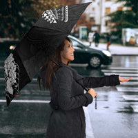 Japanese Irezumi and Hawaiian Polynesian Art Tattoo Umbrella Black Color LT03 - Polynesian Pride
