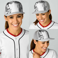 Japanese Irezumi and Hawaiian Polynesian Art Tattoo Baseball Net Cap White Color LT03 - Polynesian Pride