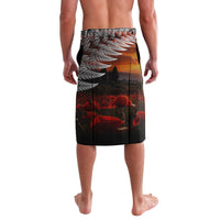 New Zealand ANZAC Day Lavalava The Ode of Remembrance and Silver Fern LT03 - Polynesian Pride