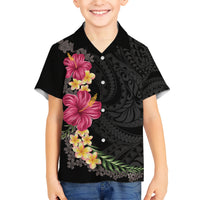 Hawaiian Plumeria and Hibiscus Hawaiian Shirt Colorful Style LT03 - Polynesian Pride