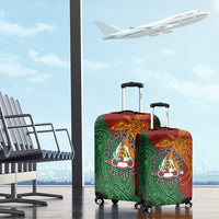 Papua New Guinea East Sepik Province Luggage Cover Tribal Crocodile Birds of Paradise Melanesian Tattoo
