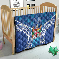 Fiji Day Quilt Fijian Masi Tribal Hibiscus Tattoo and Tapa Pattern