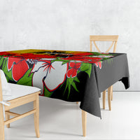 Custom Hawaii Maui Island Tablecloth Maui Map With Tropical Forest Sunset Vibe LT03 - Polynesian Pride