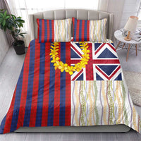 Hawaiian Tropical Plants Lei Bedding Set National Flag Style LT03 - Polynesian Pride