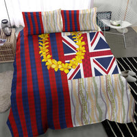 Hawaiian Tropical Plants Lei Bedding Set National Flag Style LT03 - Polynesian Pride