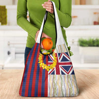 Hawaiian Tropical Plants Lei Grocery Bag National Flag Style LT03 - Polynesian Pride