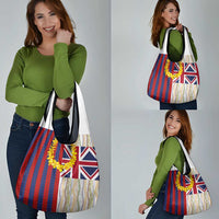 Hawaiian Tropical Plants Lei Grocery Bag National Flag Style LT03 - Polynesian Pride