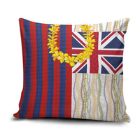 Hawaiian Tropical Plants Lei Pillow Cover National Flag Style LT03 Multicolor - Polynesian Pride