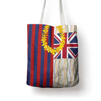 Hawaiian Tropical Plants Lei Tote Bag National Flag Style LT03 - Polynesian Pride