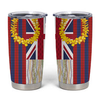 Hawaiian Tropical Plants Lei Tumbler Cup National Flag Style LT03 Multicolor - Polynesian Pride