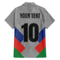 Custom New Caledonia-The Kagus Family Matching Puletasi and Hawaiian Shirt