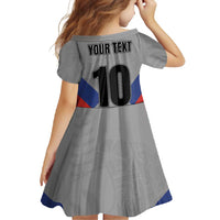 Custom New Caledonia-The Kagus Family Matching Tank Maxi Dress and Hawaiian Shirt