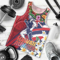Hawaii Runner-Kakau Art with Lei and Plumeria Men Tank Top
