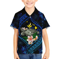 Hawaii Turtle Plumeria Flower Fanciful Hawaiian Shirt LT03 - Polynesian Pride