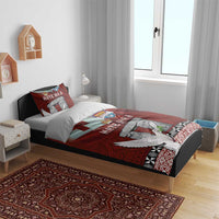 Mate Ma'a Tonga Bedding Set Haamonga a Maui and White Dove - Tongan Kupesi Ngatu LT03 - Polynesian Pride