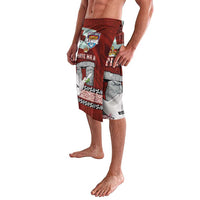 Mate Ma'a Tonga Lavalava Haʻamonga ʻa Maui and White Dove - Tongan Kupesi Ngatu