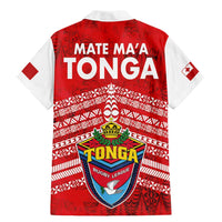 Mate Ma'a Tonga Family Matching Mermaid Dress and Hawaiian Shirt Douple White Dove and Kupesi Ngatu Art Tattoo